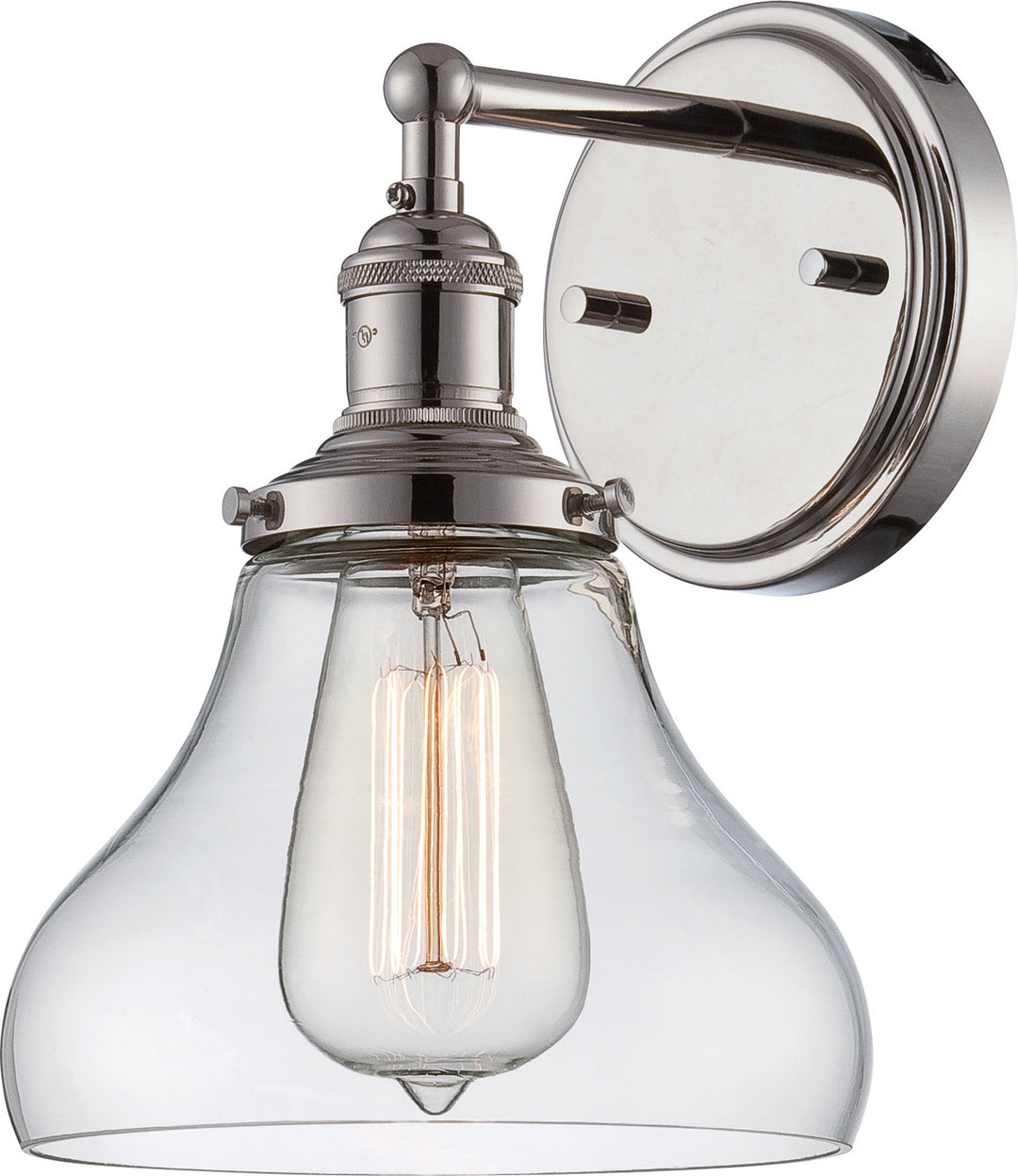 Nuvo Vintage 60-5413 Wall Light - Polished Nickel