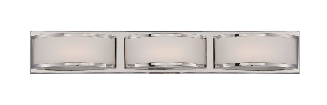 Nuvo Mercer 62-313 Bath Vanity Light 28 in. wide - Polished Nickel