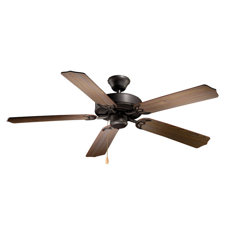 Vaxcel Medallion FN52288NB Ceiling Fan 52 - Noble Bronze, Walnut-Distressed Pine/