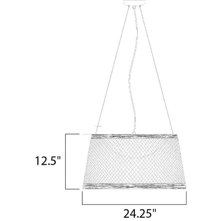 Maxim Bahama 54376NA Pendant Light - Natural
