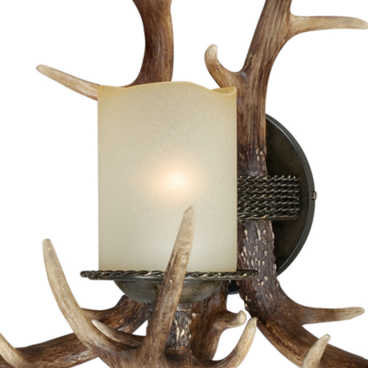 Vaxcel Yoho W0046 Bath Vanity Light 28 in. wide - Black Walnut