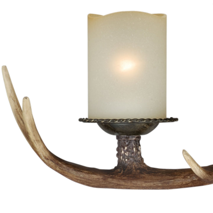 Vaxcel Yoho W0046 Bath Vanity Light 28 in. wide - Black Walnut