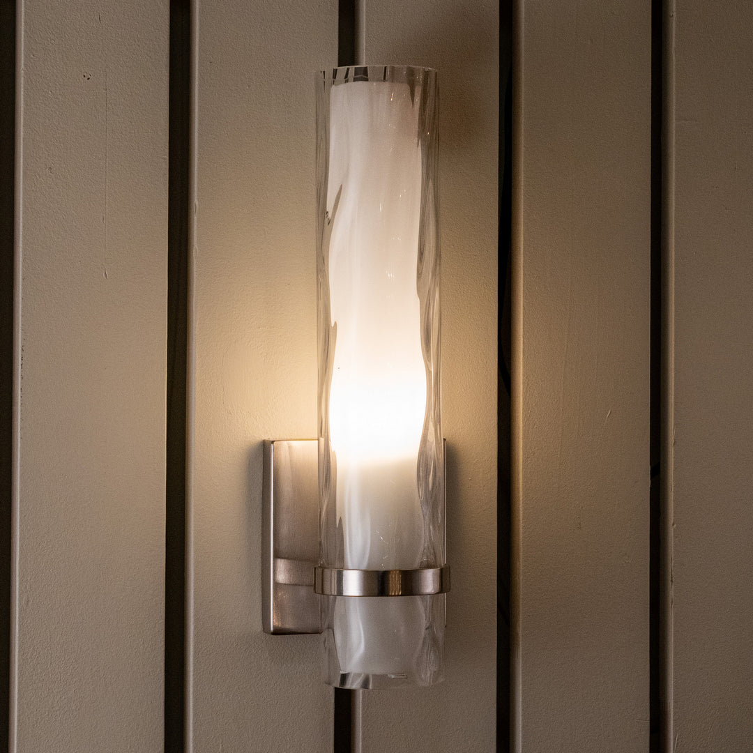 Vaxcel Vilo W0049 Wall Light - Satin Nickel
