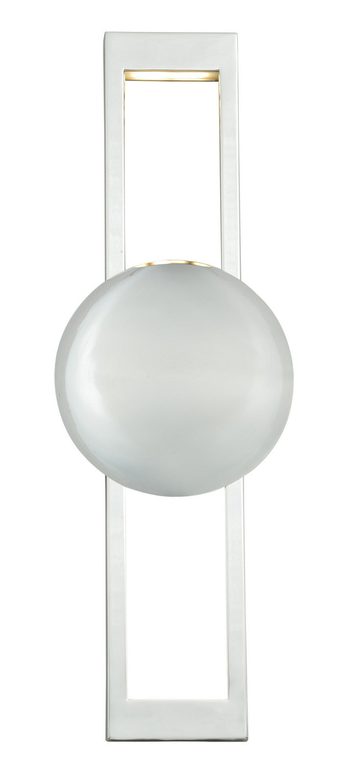 Vaxcel Aline W0065 Wall Light - Polished Nickel