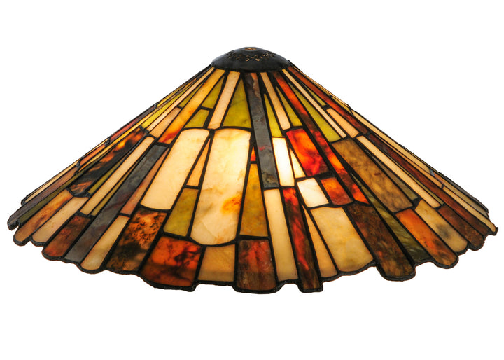 Meyda Tiffany Lighting 49920 Delta Shade Lamp Shade Bronze / Dark