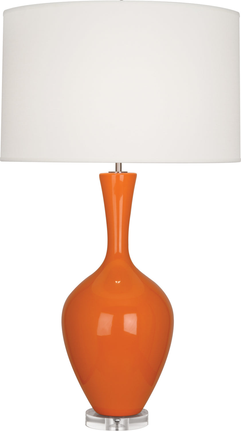 Robert Abbey Lighting PM980 Audrey Lamp Pumpkin Glazed