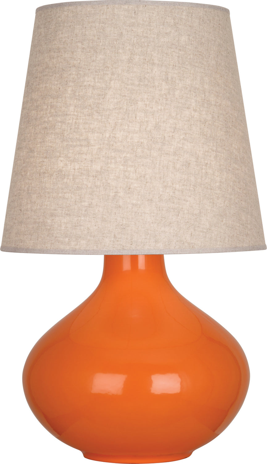 Robert Abbey Lighting PM991 June Lamp Pumpkin Glazed