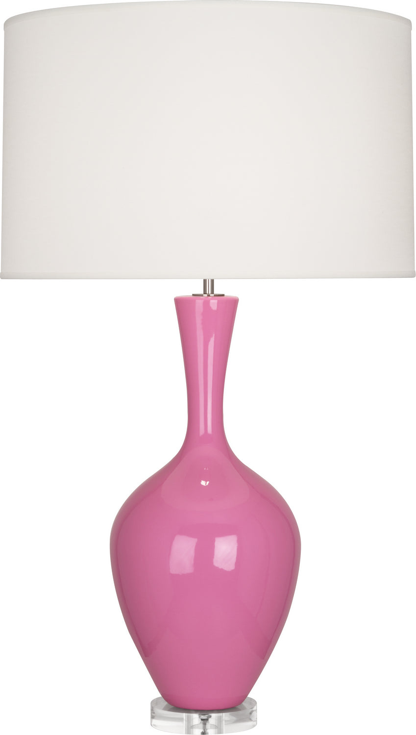 Robert Abbey Lighting SP980 Audrey Lamp Schiaparelli Pink Glazed