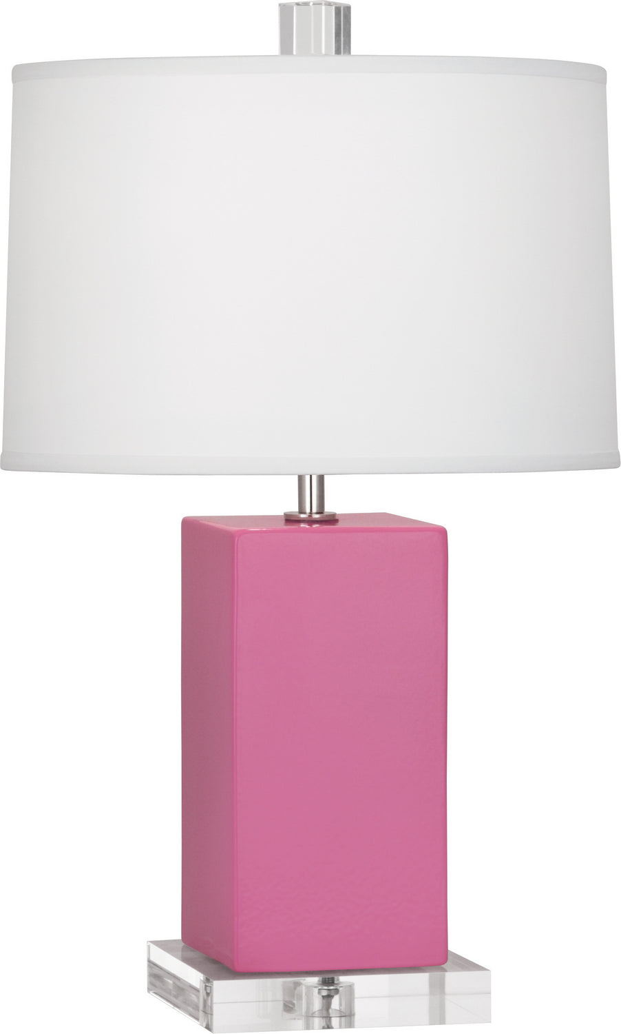 Robert Abbey Lighting SP990 Harvey Lamp Schiaparelli Pink Glazed