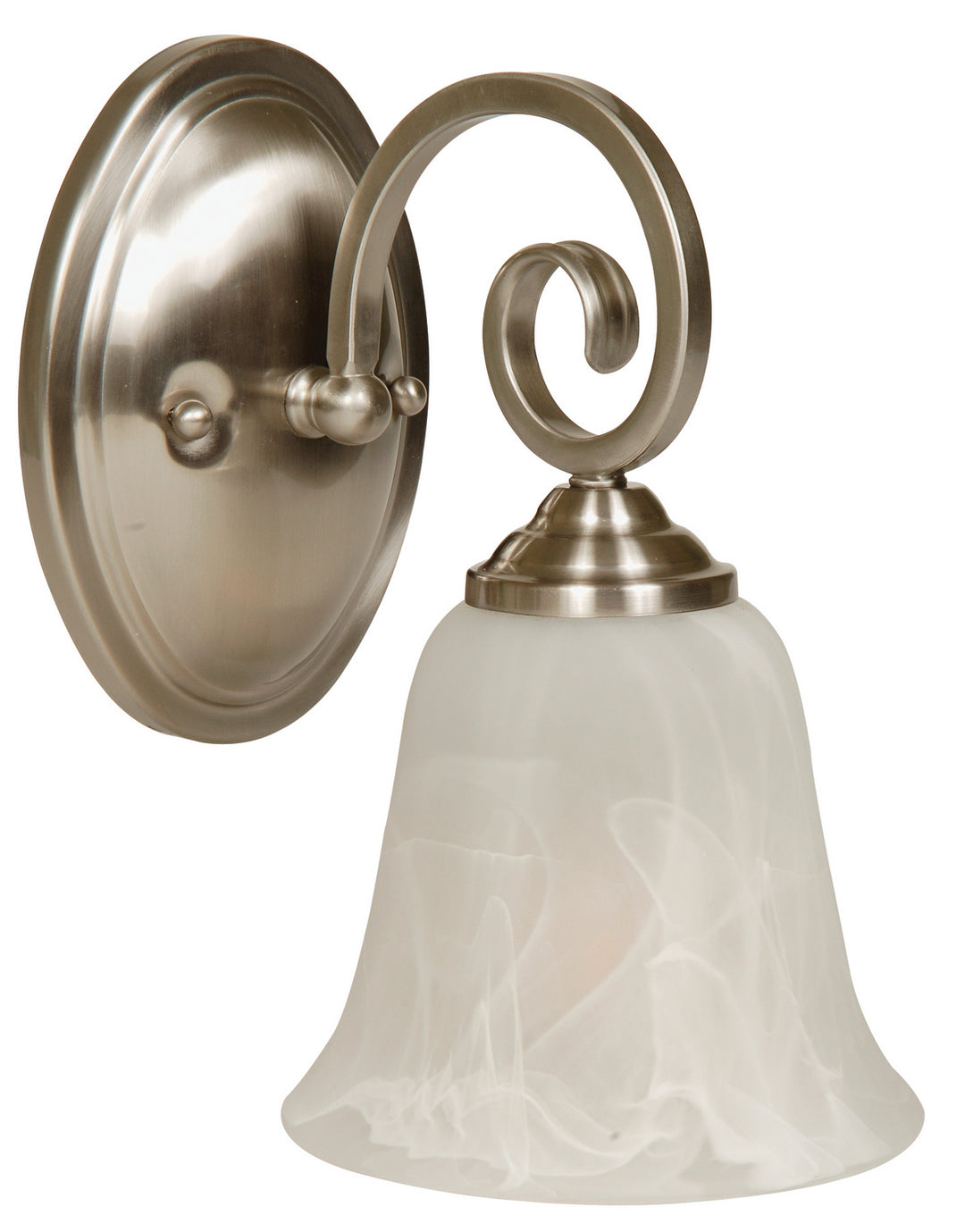 Craftmade Cecilia 7105BNK1 Wall Sconce Light - Brushed Polished Nickel