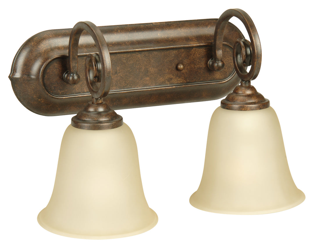 Craftmade Cecilia 7114PR2 Bath Vanity Light 14 in. wide - Peruvian Bronze