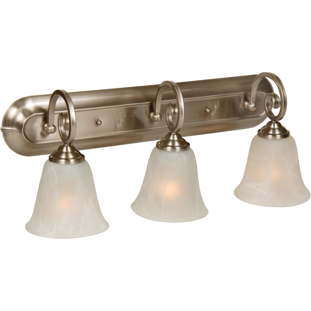 Craftmade Cecilia 7123BNK3 Bath Vanity Light 24 in. wide - Brushed Polished Nickel