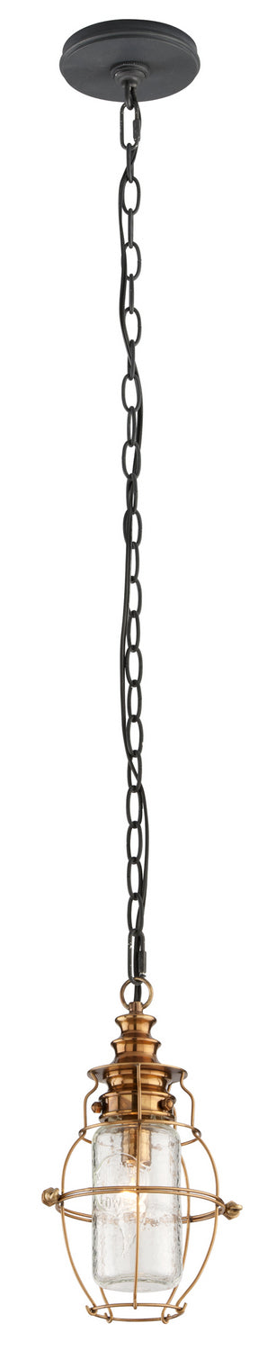 Troy Lighting F3577 Little Harbor Outdoor Aged Brass