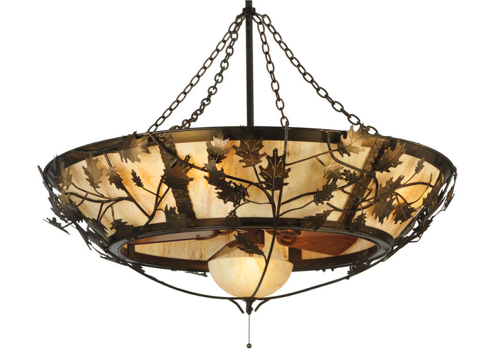Meyda Tiffany Oak Branch 110043 Pendant Light - Antique Copper