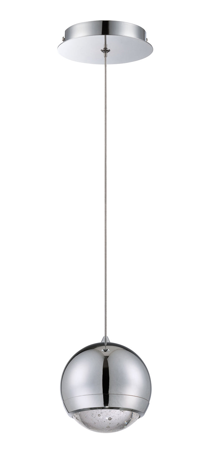 Kendal Spumante PF55-1LPE-CH Pendant Light - Chrome