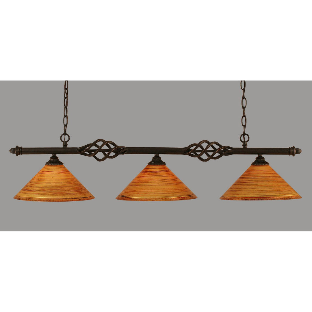 Toltec Elegant 866-dg-444 Pendant Light - Dark Granite