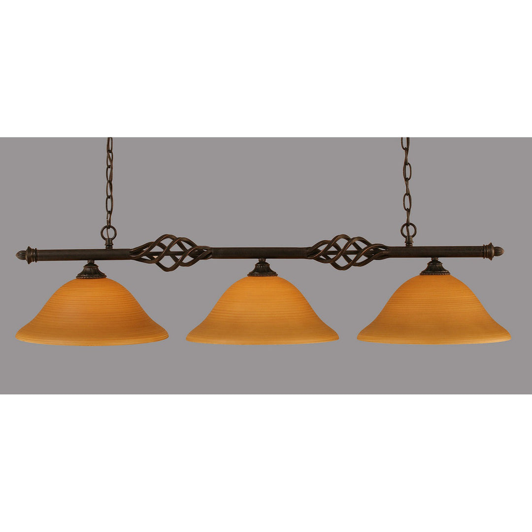 Toltec Elegant 866-dg-624 Pendant Light - Dark Granite