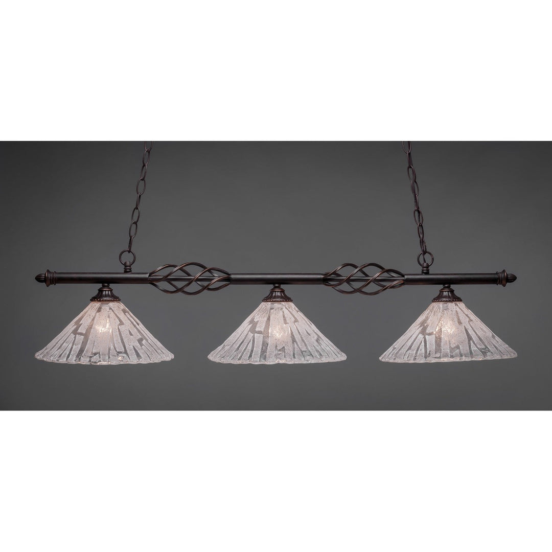 Toltec Elegant 866-dg-709 Pendant Light - Dark Granite