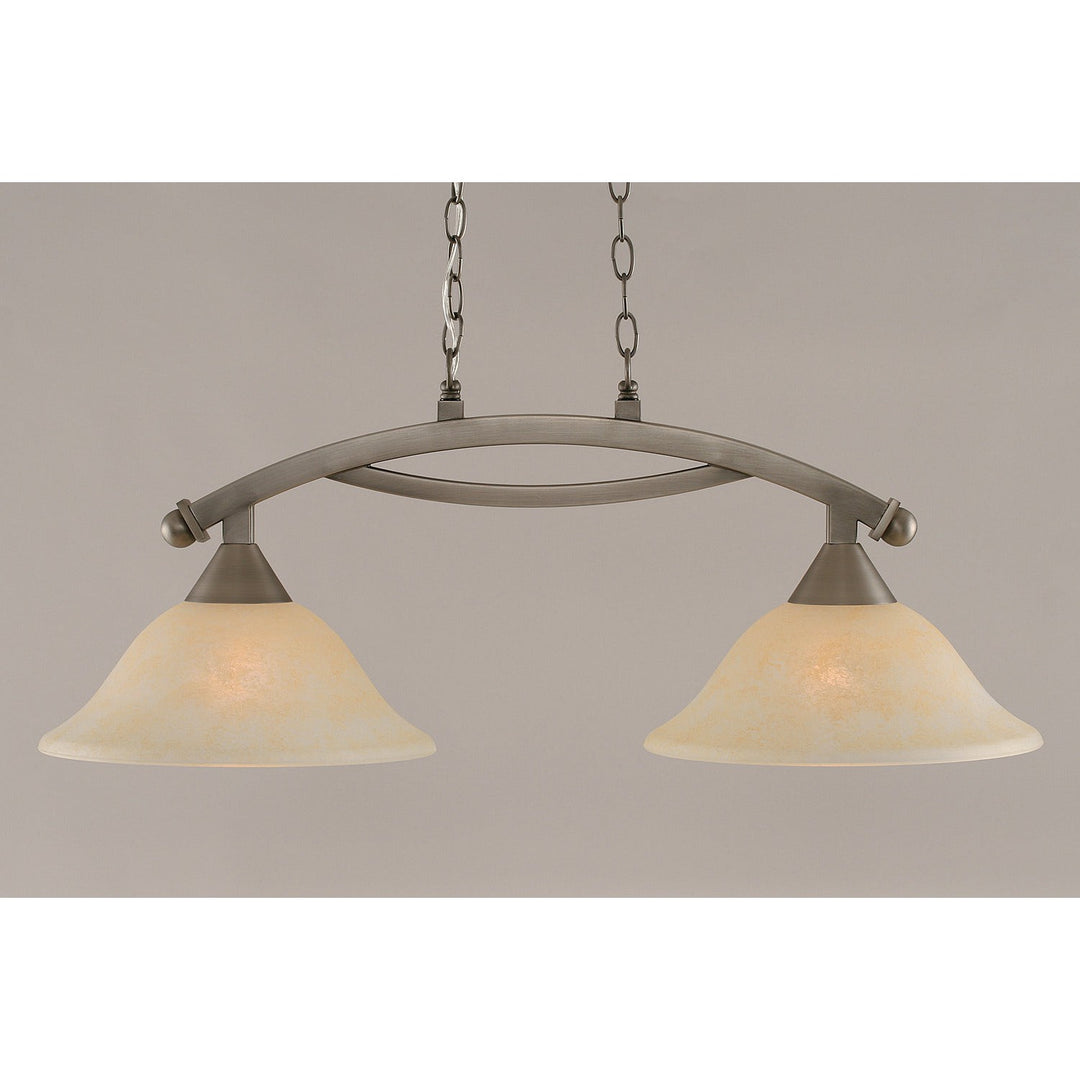 Toltec Bow 872-bn-523 Pendant Light - Brushed Nickel