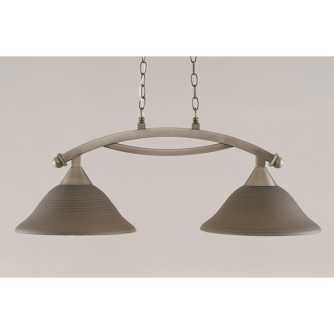Toltec Bow 872-bn-604 Pendant Light - Brushed Nickel