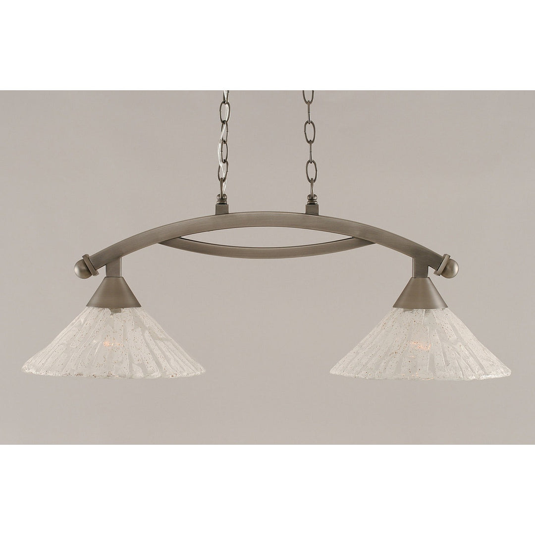 Toltec Bow 872-bn-709 Pendant Light - Brushed Nickel