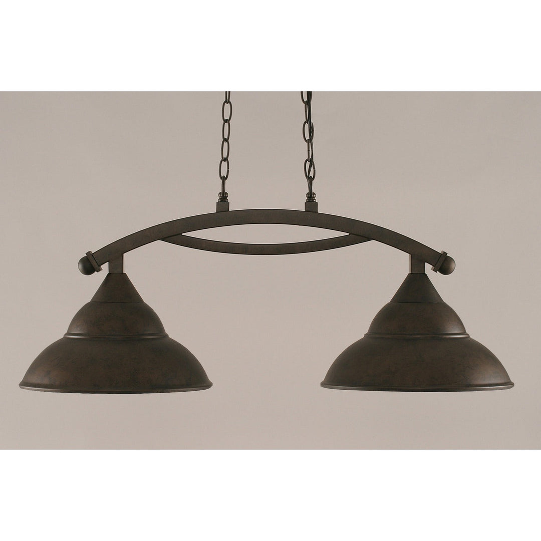 Toltec Bow 872-brz-428-brz Pendant Light - Bronze