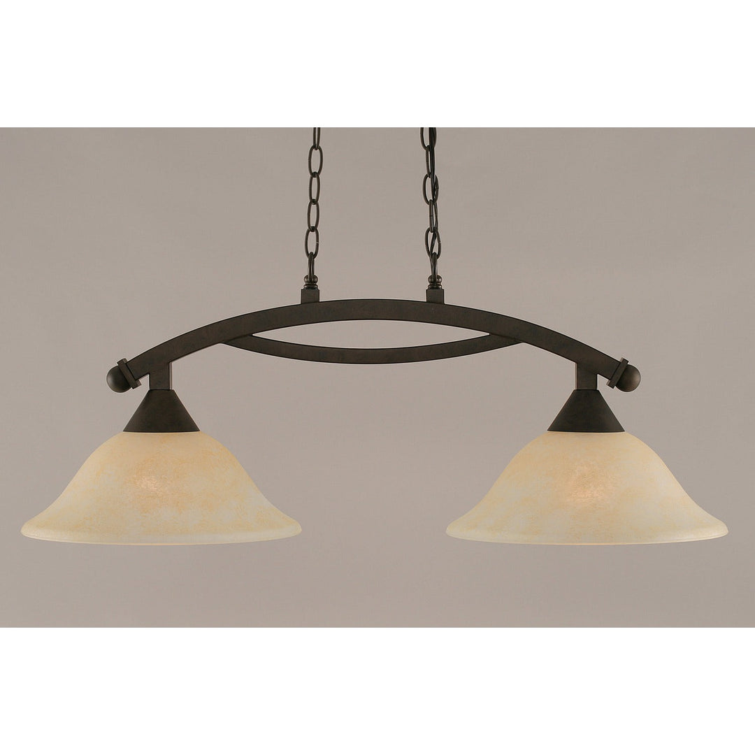 Toltec Bow 872-brz-523 Pendant Light - Bronze
