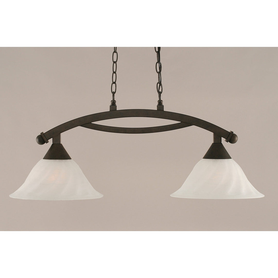 Toltec Bow 872-brz-5721 Pendant Light - Bronze