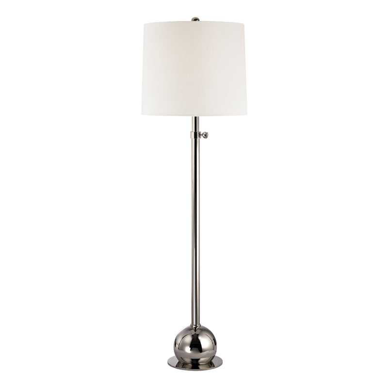 Hudson Valley Lighting L116-PN-WS  Marshall Lamp Polished Nickel