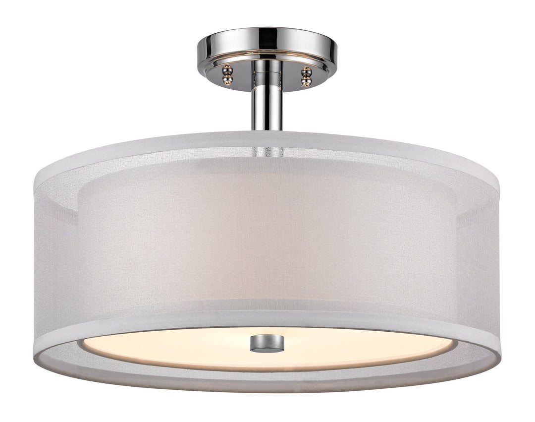 Dolan Designs Double Organza 1275-26 Ceiling Light - Chrome