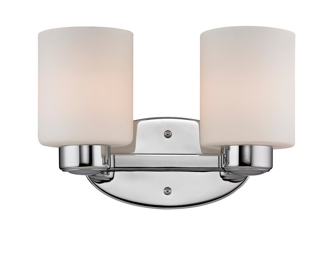 Dolan Designs Brookings 3432-26 Bath Vanity Light 12 in. wide - Chrome
