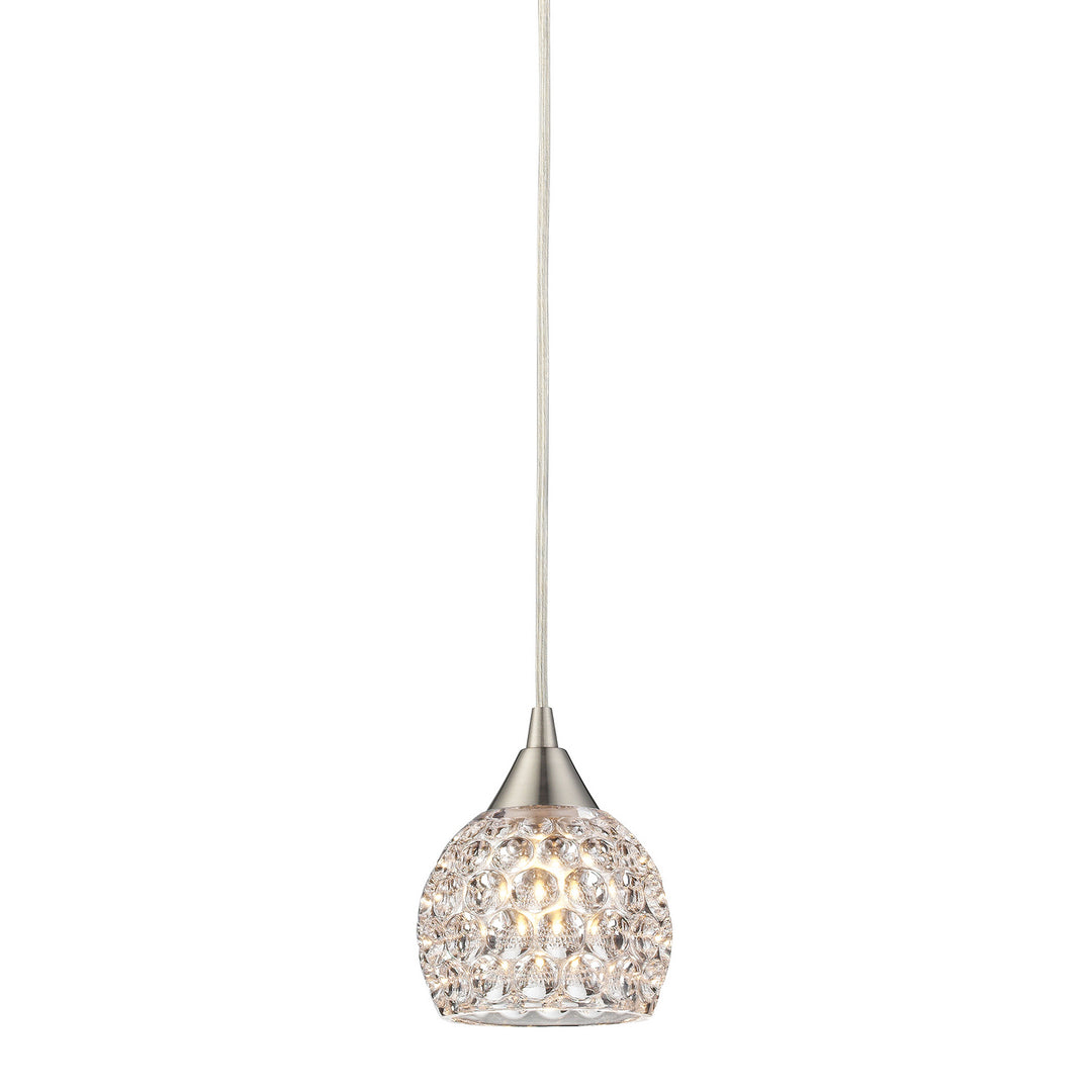 Elk Kersey 10341/1 Pendant Light - Satin Nickel