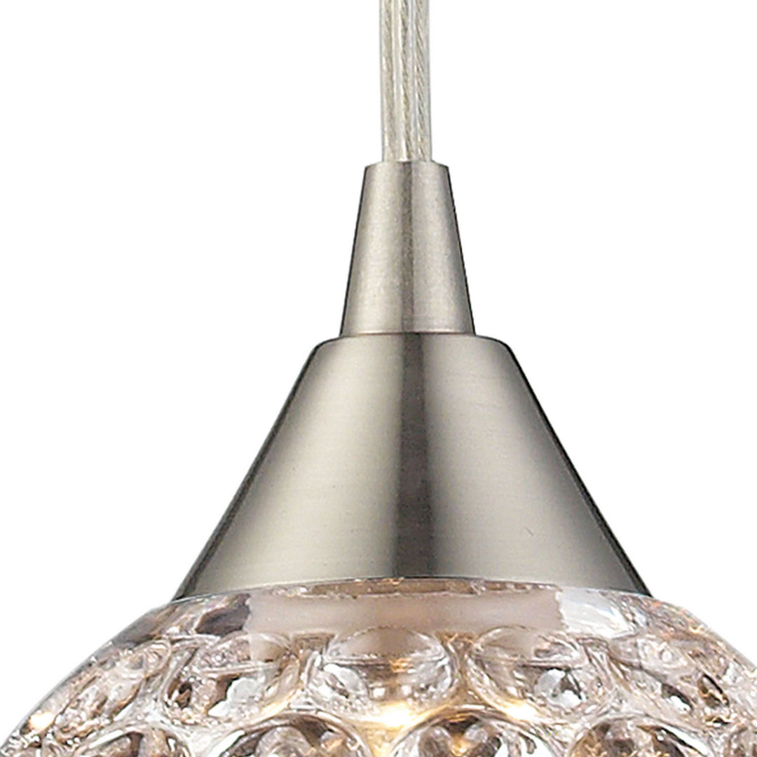 Elk Kersey 10341/6 Pendant Light - Satin Nickel