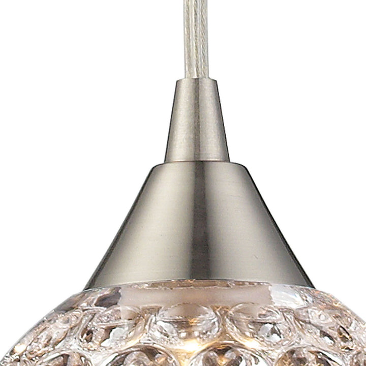 Elk Kersey 10341/6 Pendant Light - Satin Nickel