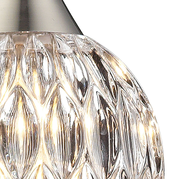 Elk Kersey 10342/6 Pendant Light - Satin Nickel