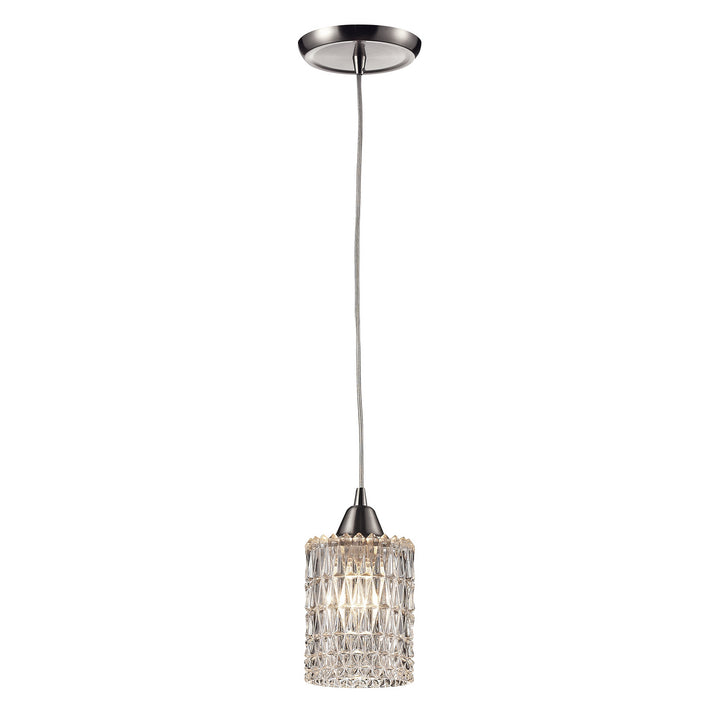 Elk Kersey 10343/1 Pendant Light - Satin Nickel