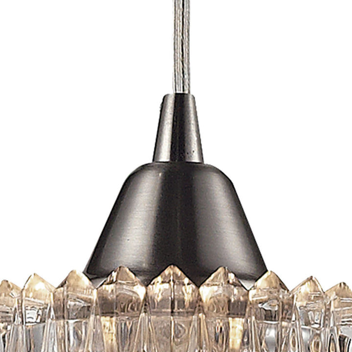 Elk Kersey 10343/6RC Pendant Light - Satin Nickel
