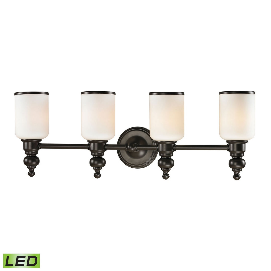 Elk Bristol 11593/4-LED Bath Vanity Light 29 in. wide - Oil Rubbed Bronze