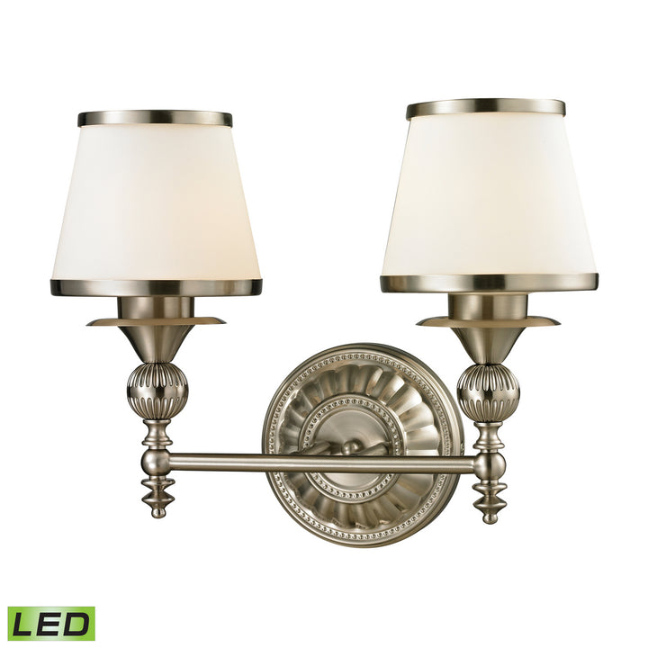 Elk Smithfield 11601/2-LED Bath Vanity Light 16 in. wide - Brushed Nickel