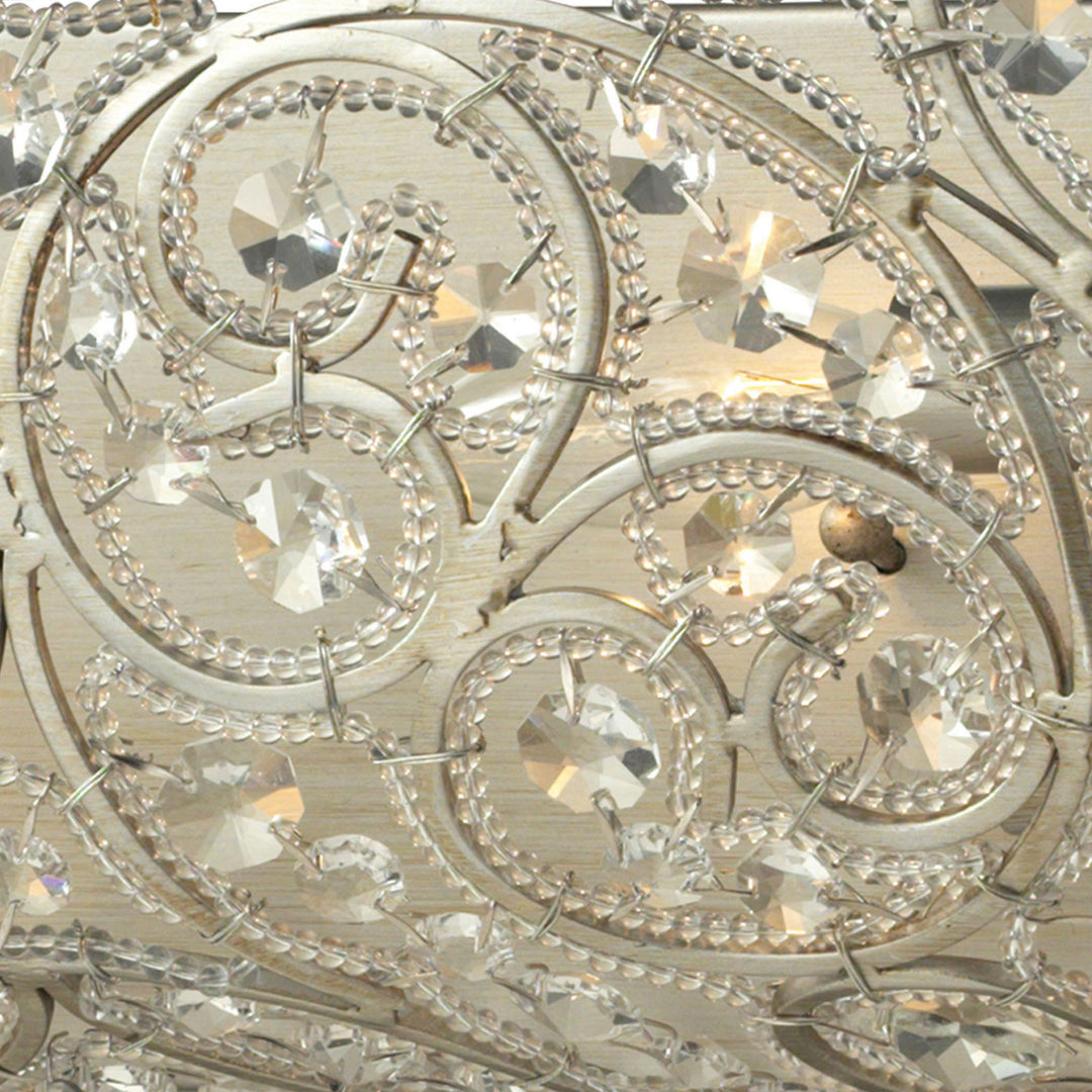 Elk Andalusia 11691/4 Bath Vanity Light 24 in. wide - Aged Silver
