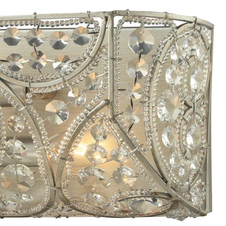 Elk Andalusia 11691/4 Bath Vanity Light 24 in. wide - Aged Silver