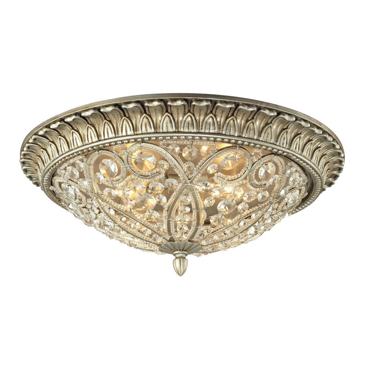 Elk Andalusia 11694/4 Ceiling Light - Aged Silver