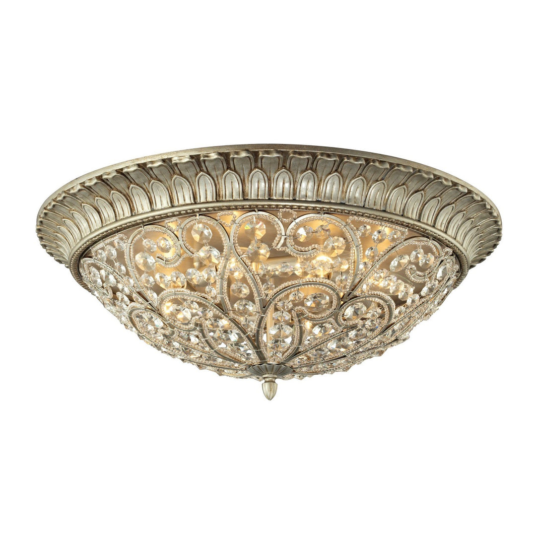 Elk Andalusia 11695/8 Ceiling Light - Aged Silver