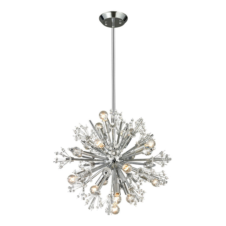 Elk Starburst 11750/15 Chandelier Light - Polished Chrome