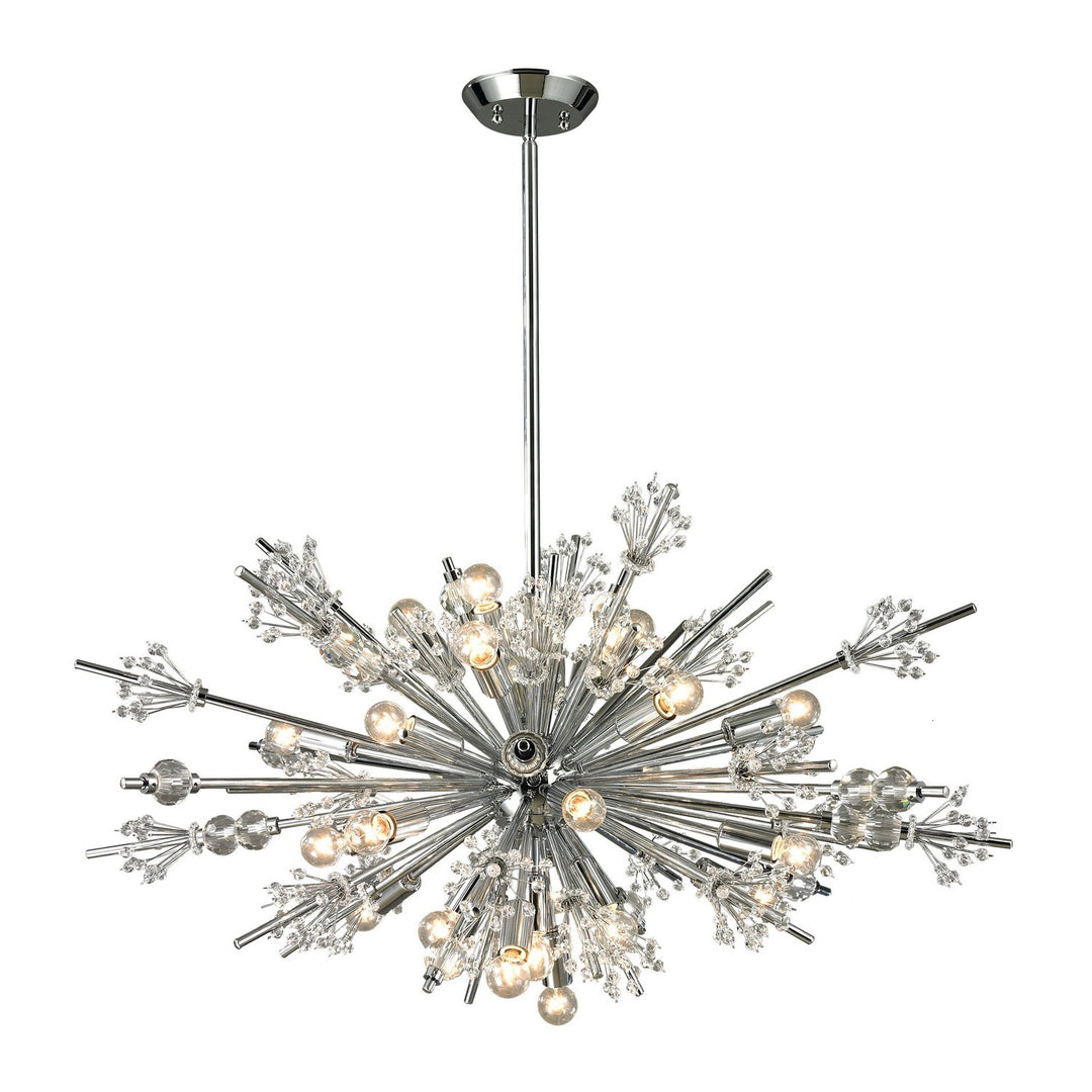 Elk Starburst 11752/24 Chandelier Light - Polished Chrome