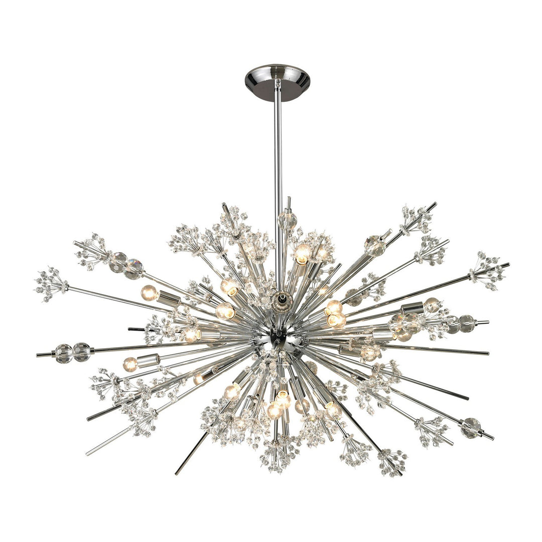 Elk Starburst 11753/29 Chandelier Light - Polished Chrome