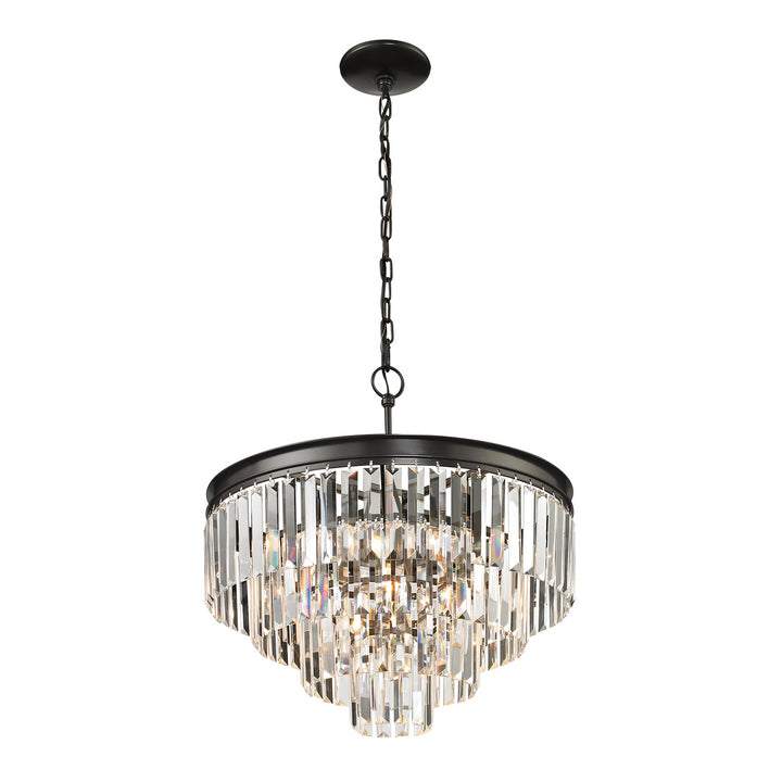Elk Palacial 14213/4+1 Chandelier Light - Oil Rubbed Bronze