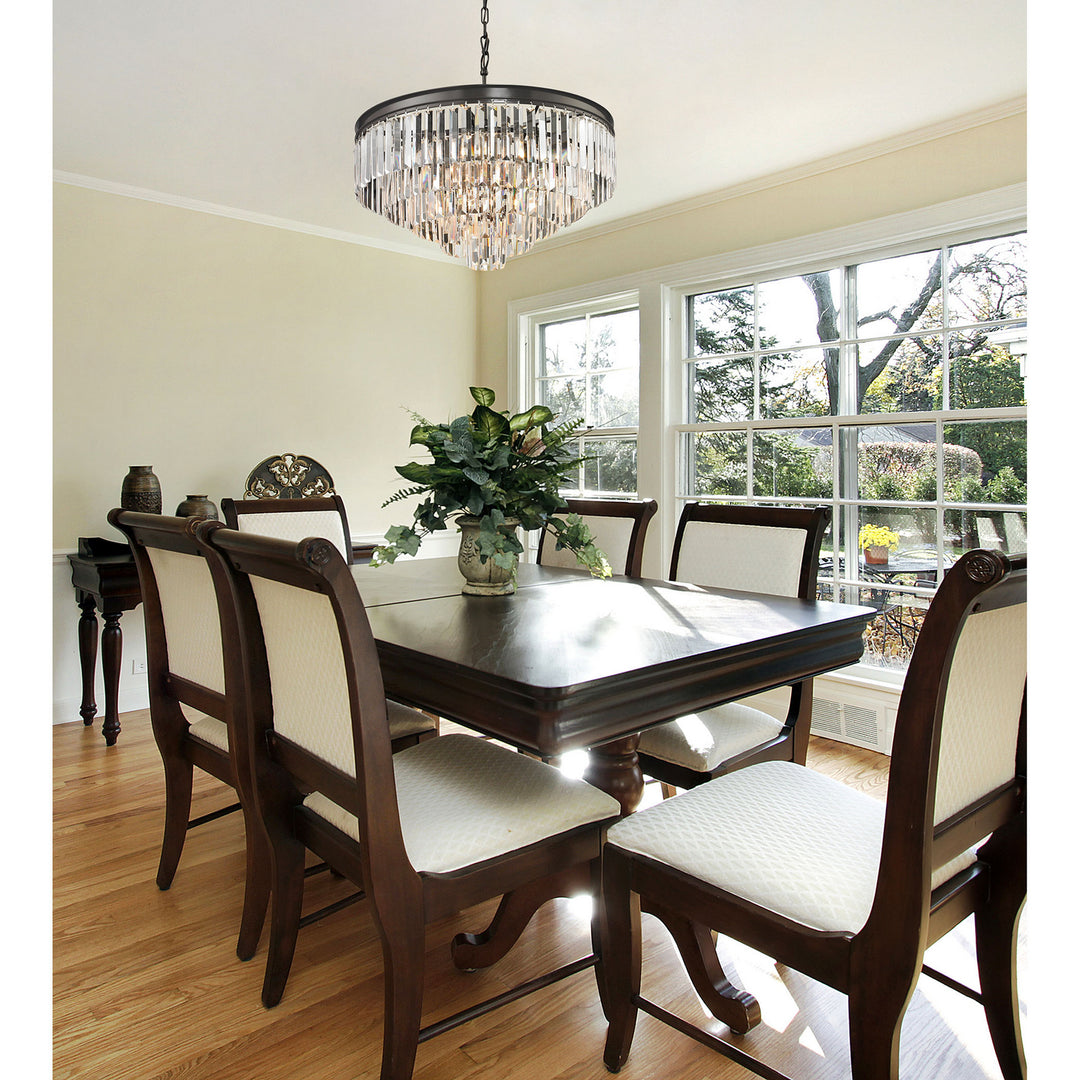 Elk Palacial 14214/5+1 Chandelier Light - Oil Rubbed Bronze