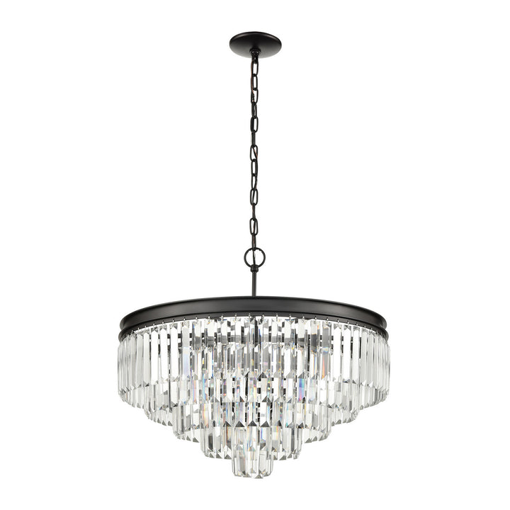 Elk Palacial 14214/5+1 Chandelier Light - Oil Rubbed Bronze