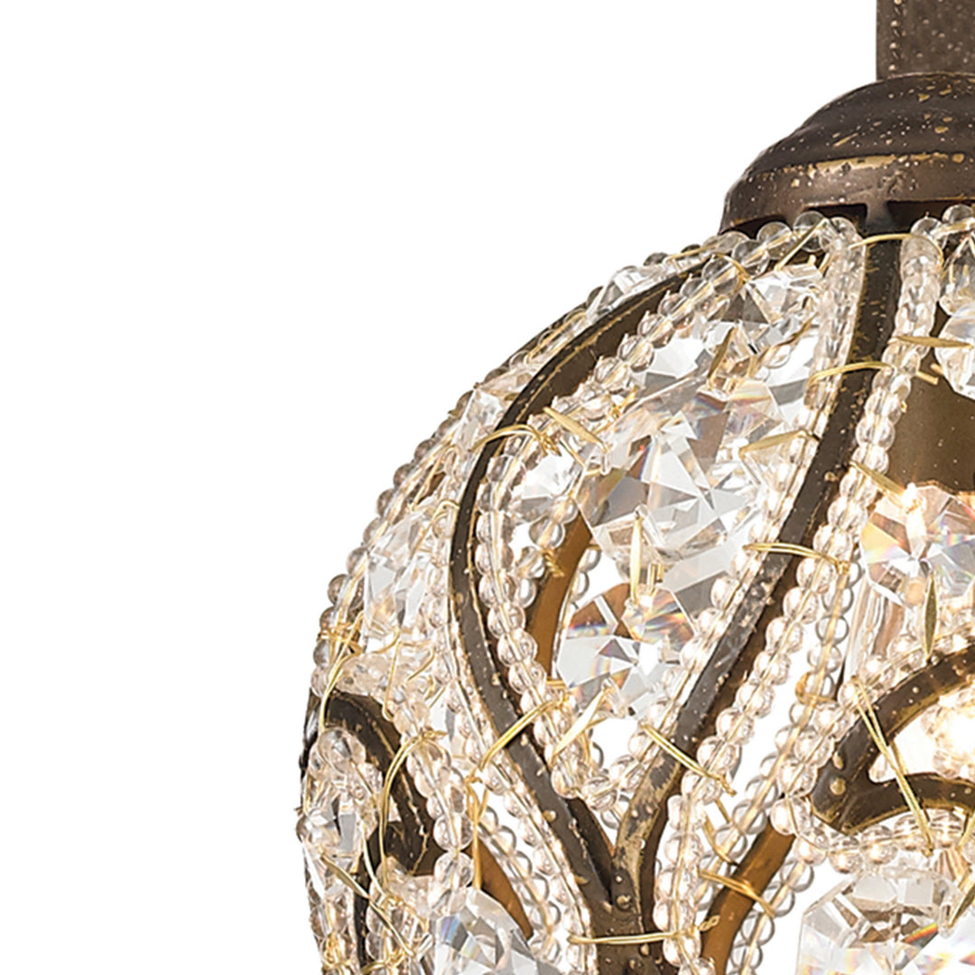 Elk Elizabethan 15976/1 Pendant Light - Dark Bronze